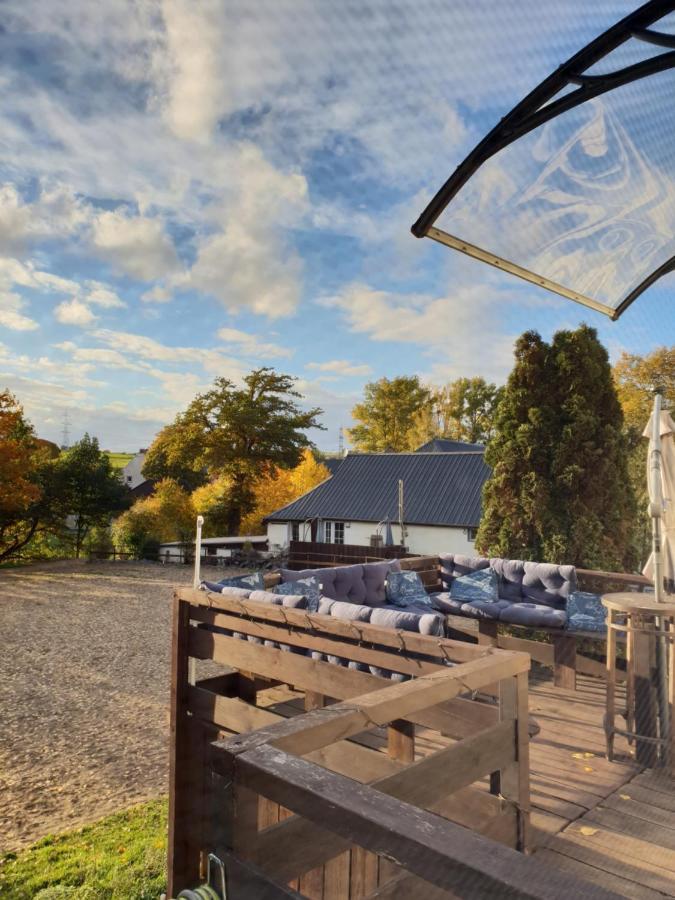 Schoene Wohnung Kleiner Onkel Auf Idyllischem Reiterhof Nahe Burg Eltz Münstermaifeld Zewnętrze zdjęcie